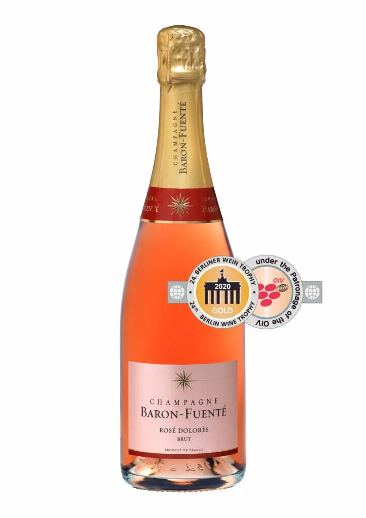 Champagne baron. Барон Фуэнте шампанское. Барон Фуэнте шампанское розовое. Berliner Wine Trophy 2021. Шампанское Барон Фуэнте розовая коробка.