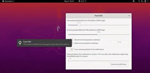Gnome ubuntu extensions