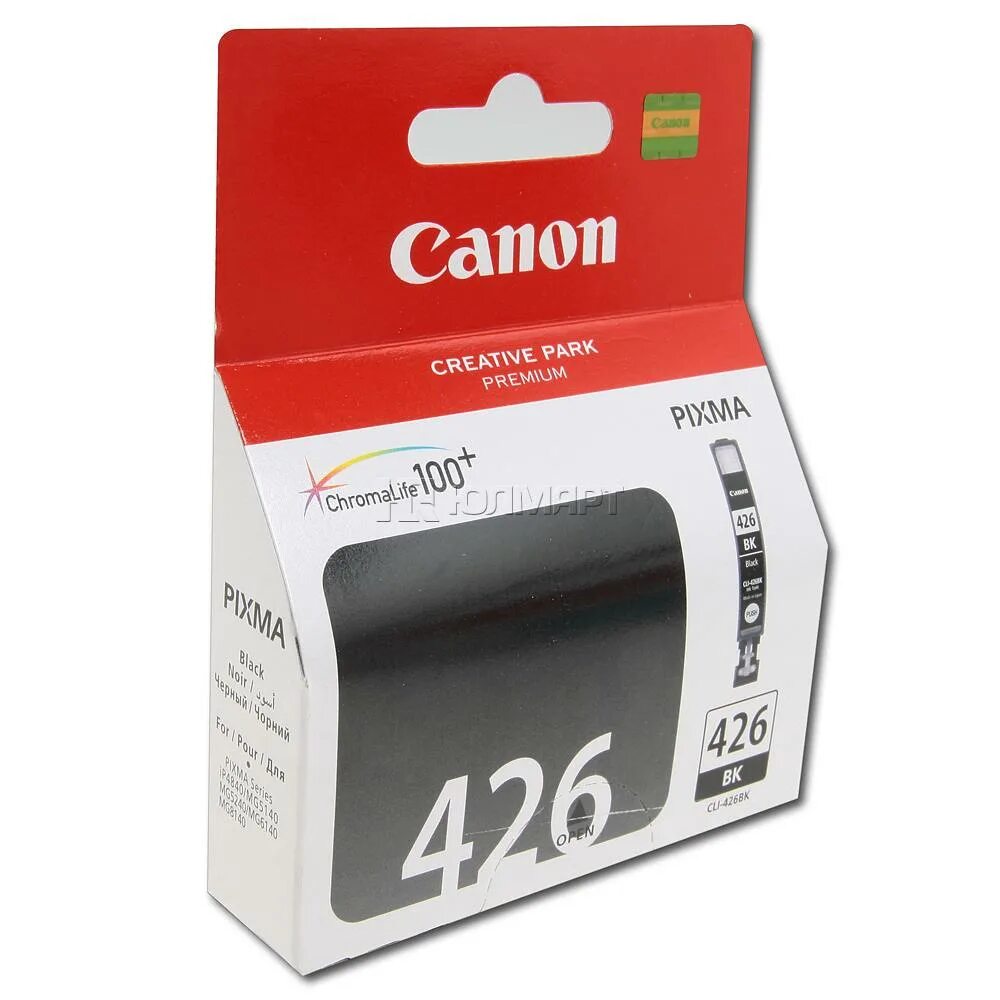 Как заправить струйный картридж canon. Картридж canon cli 426 с. 426 картридж. ic-cli426bk.