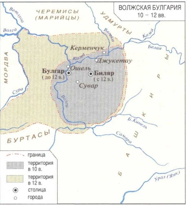 Волжские булгары на карте. Карта Волжской Булгарии. Волжская Булгария 9-10 века. Волжская Булгария 10 век карта. Волжская Булгария карта 13 века.