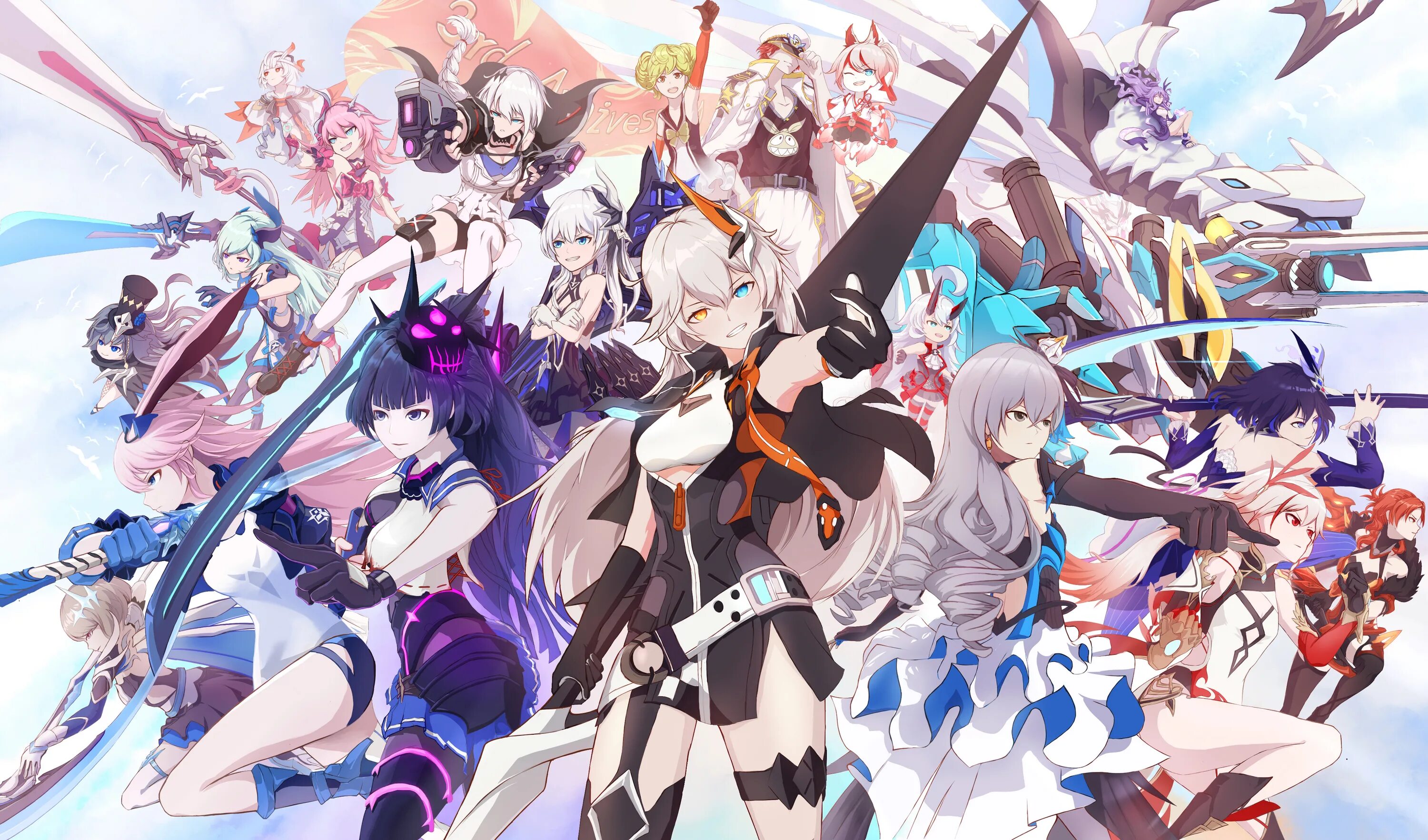Honkai impact. Kiana Kaslana. Honkai Impact 3 арт. Хонкаи Импакт. Bronya Honkai.
