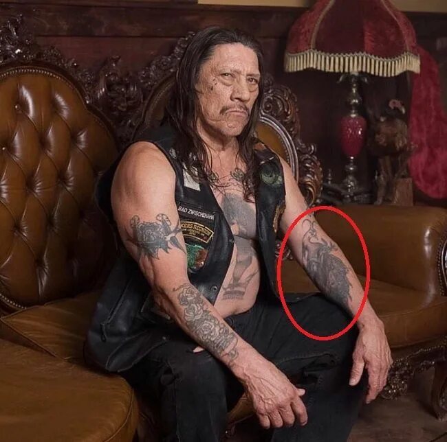 Danny Trejo Chest Tattoo * Arm Tattoo Sites