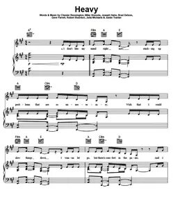 Песня heavy linkin park