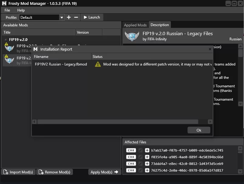 Fifa 19 frosty mod manager. Mod Manager. Frosty Mod Manager. ФИФА менеджер 19. Пустое имя пути не допускается Frosty Mod Manager.