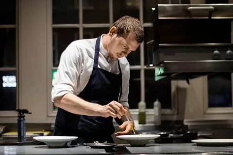 He cook right now