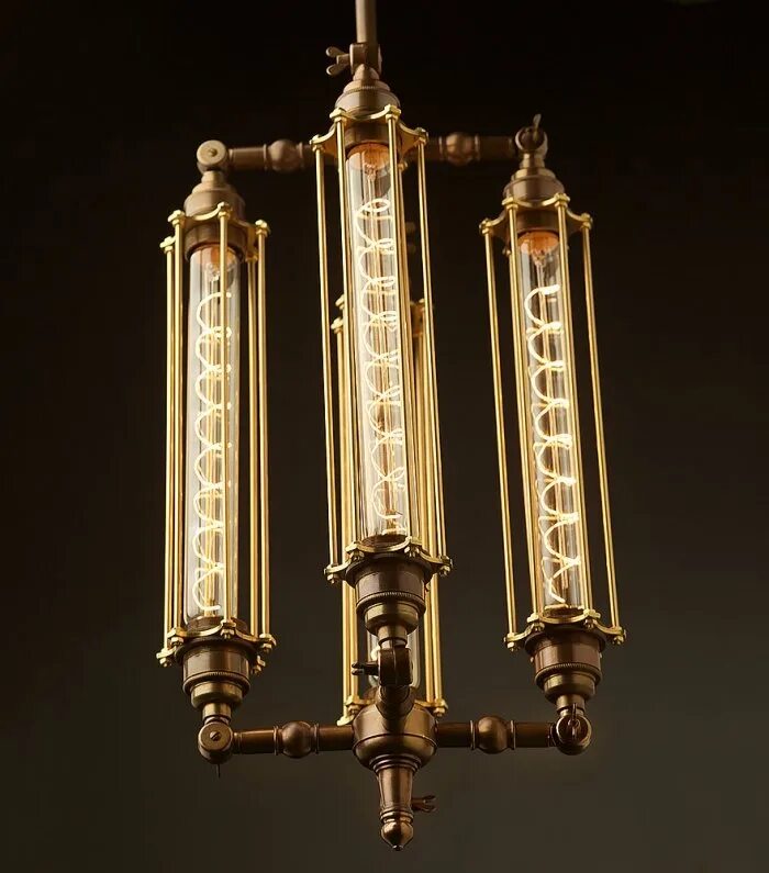 Стимпанк светильник. Светильник Steampunk Lamp. Стимпанк светильник с лампой Эдисона. Steampunk Style Lamp. Люстра с лампочками Эдисона стимпанк.