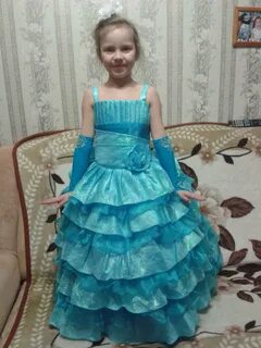 Платье из пакета для девочек