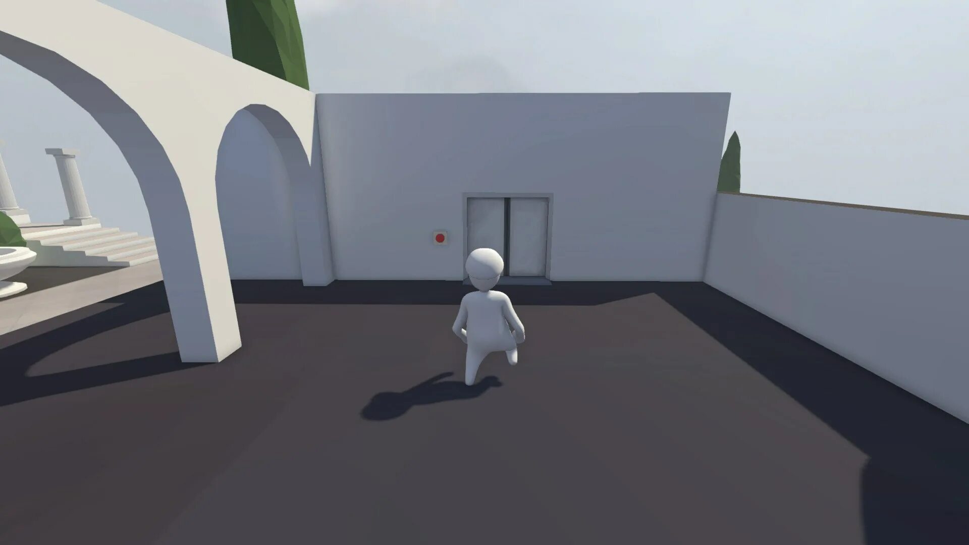 Human fall как играть вдвоем. Human fall flat v1073282 by pioneer. хьюман фол флат статуя. хьюман хон флэт. hitman fall flat.