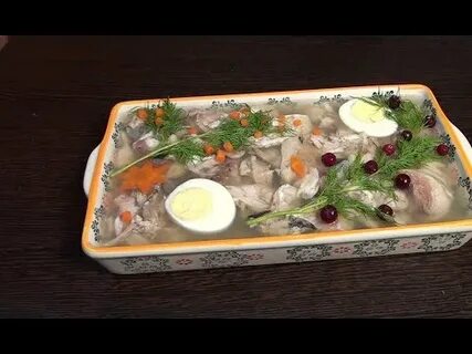 Вкусное рыбное заливное рецепт
