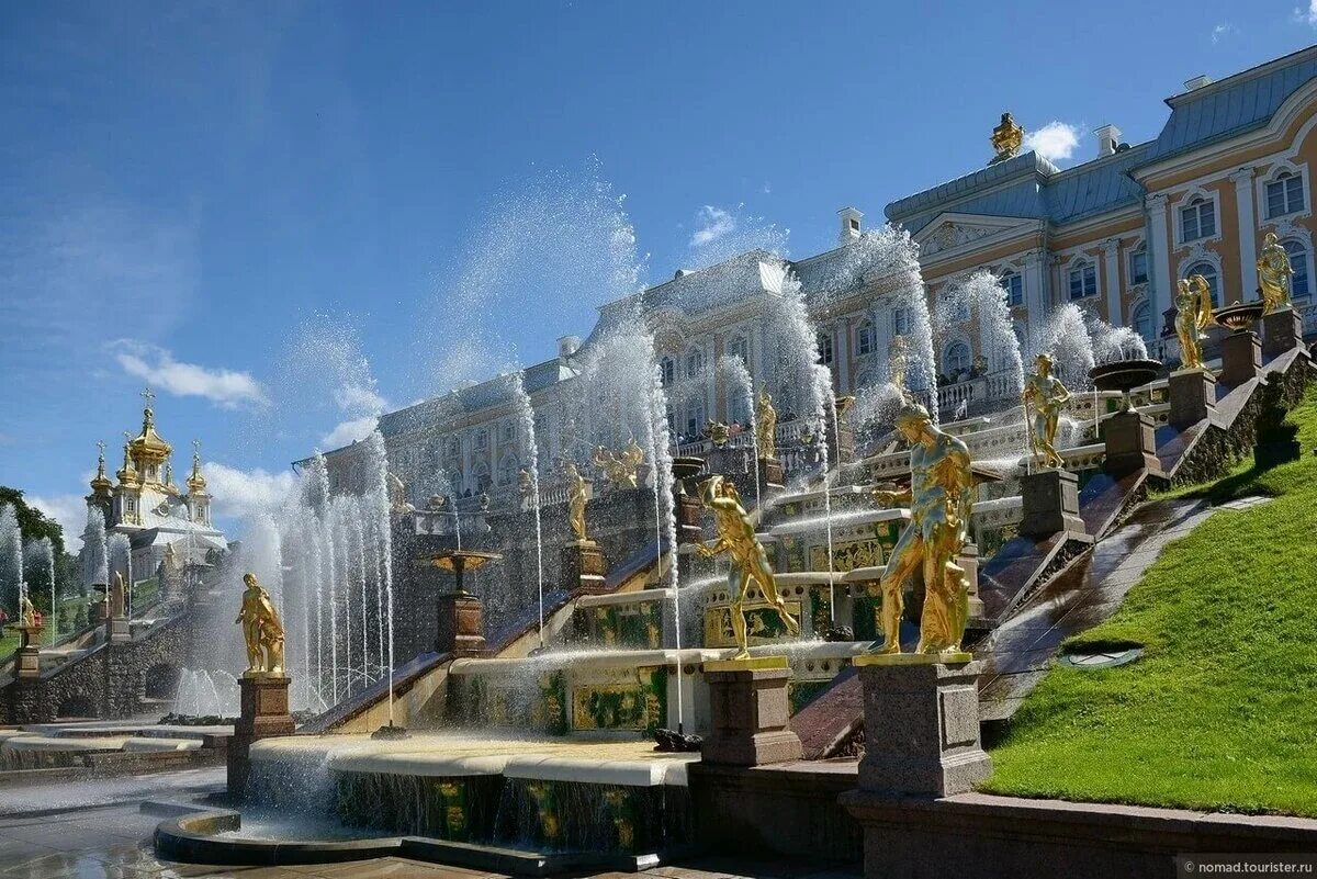 Петергоф фонтаны. Петергоф (дворцово-парковый ансамбль). каскад петергоф. большой каскад петергофа, санкт-петербург.