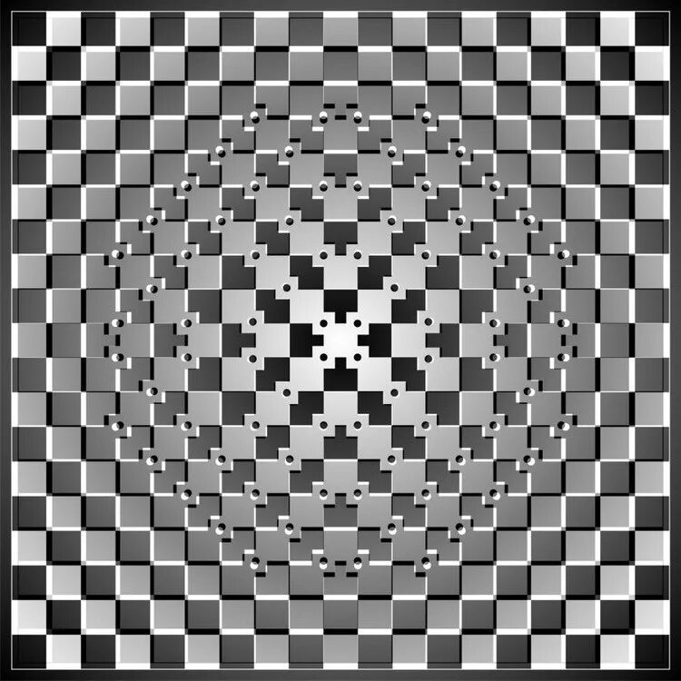 Иллюзия 9 букв. Зрительные иллюзии. Иллюзии обман зрения. Оптический обман зрения. Иллюзия квадрат.