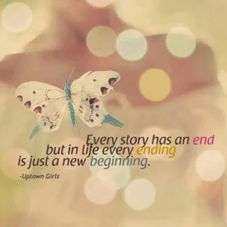 Every new beginning