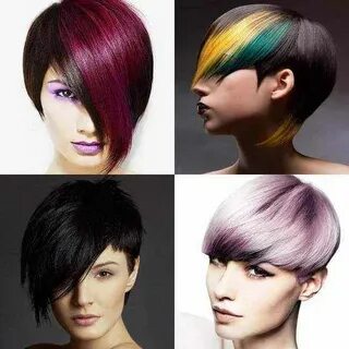 тенденции окрашивания коротких волос