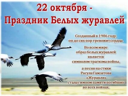 Журавли 22.03 2024