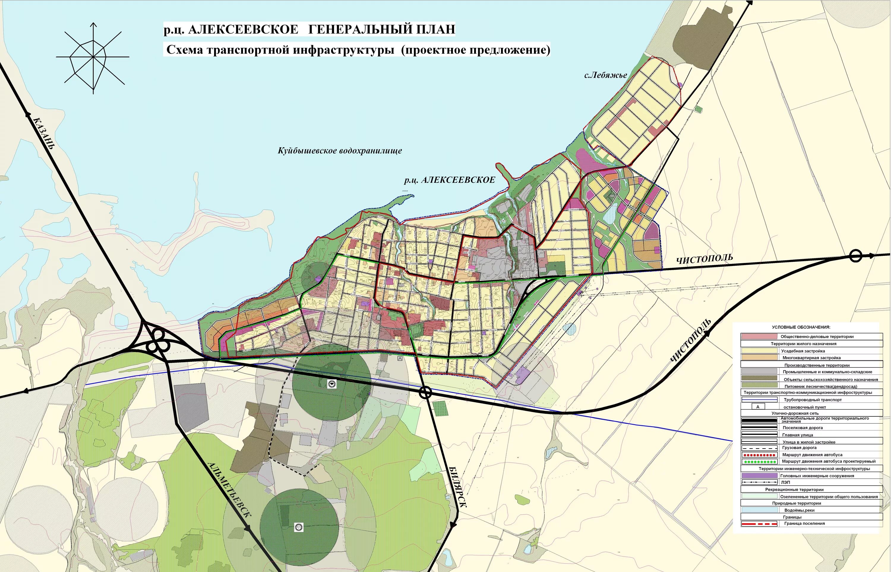 Генеральный план города Чистополь. Транспортная схема генплан. Генеральный план транспортной инфраструктуры. Генеральный план поселка городского типа.
