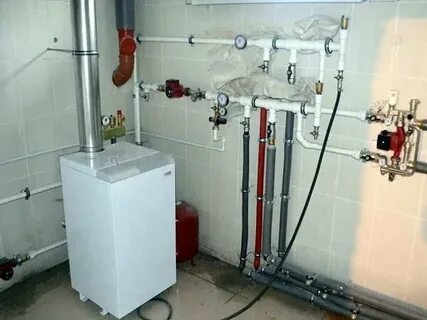 Газовый котел трубы для отопления