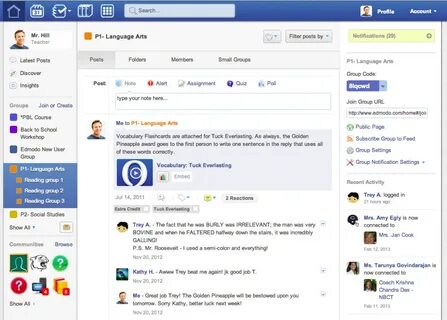 Profile post