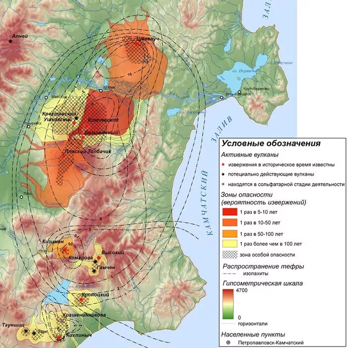 Вулканы России на карте. Карты вулканической опасности. Вулканы на территории России на карте. Вуканы на территории Росси. Местоположение вулканов