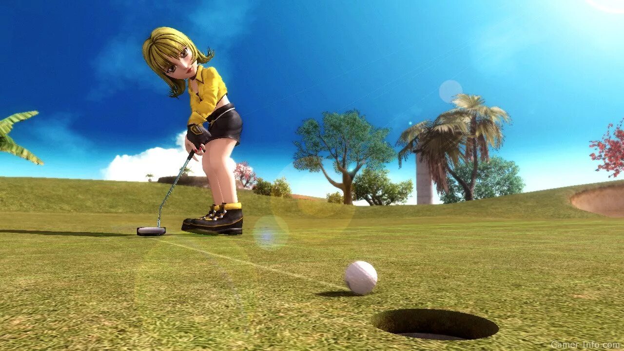 Everybody s world. PS Vita Everybody s Golf. Everybody’s Golf (PS Vita). Everybody's Golf VR. Игра гольф арт.