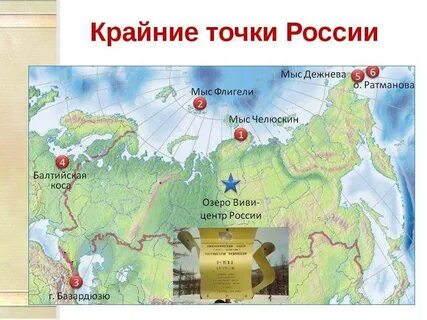 Северная и южная точка калевалы
