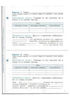 Человек на земле проверочная работа