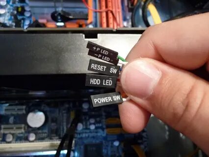 Power sw на материнской плате куда