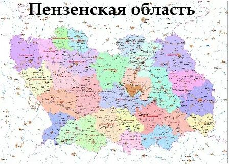 С кем граничит пензенская область