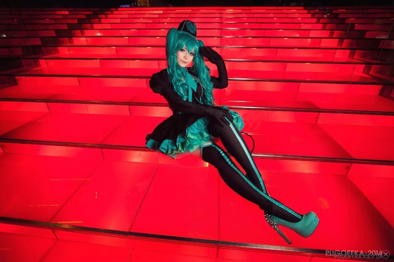 Hatsune miku cosplay