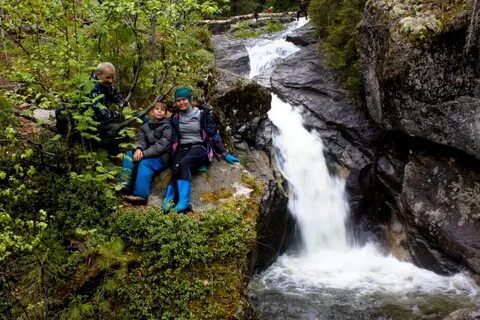 Поход водопад