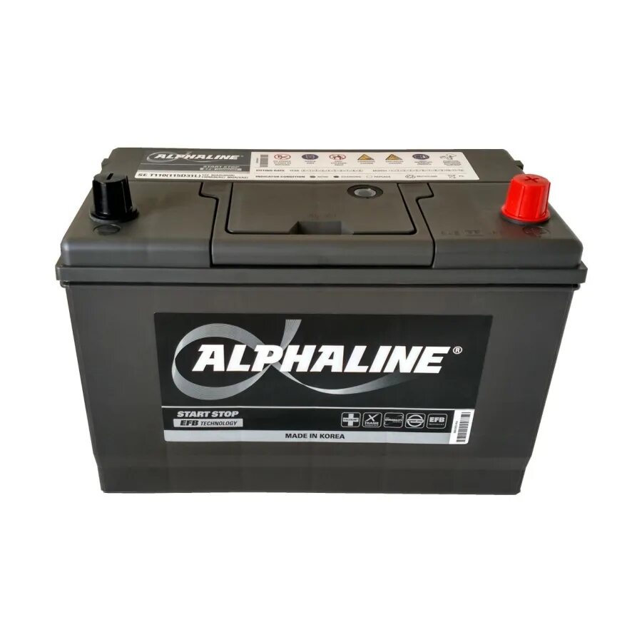 Аккумулятор battery отзывы. Автомобильный аккумулятор ALPHALINE EFB 75 Ач. Альфалайн АКБ 80. Mf115d31r аккумулятор. АКБ 140 Альфалайн.