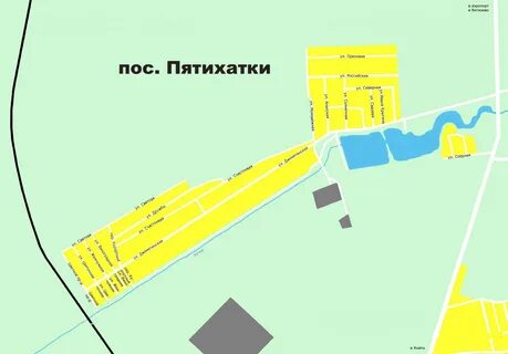 Анапское поселок карта