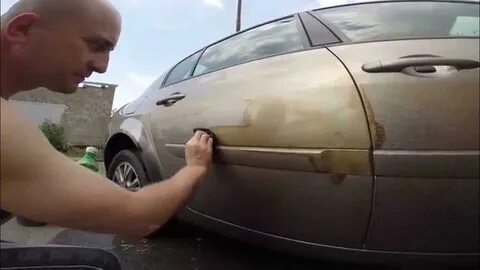 Чем отмыть автомобильную краску