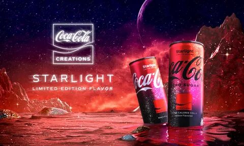 Coca-Cola представила новый напиток в космическом дизайне