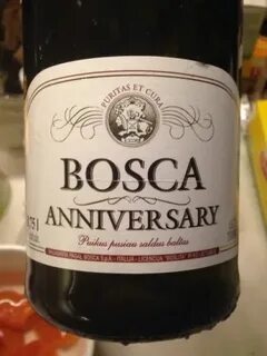 Bosca anniversary gold label