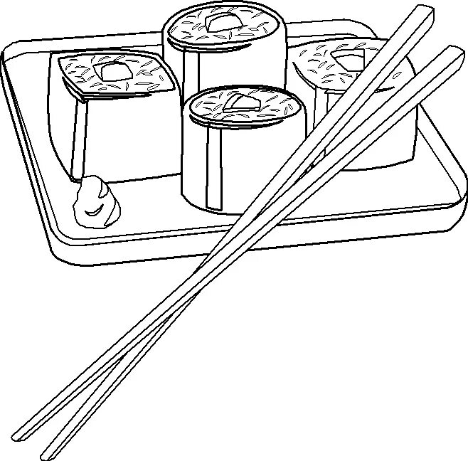 Free coloring pages about Japan for kids - Ayelet Keshet Free kids coloring page