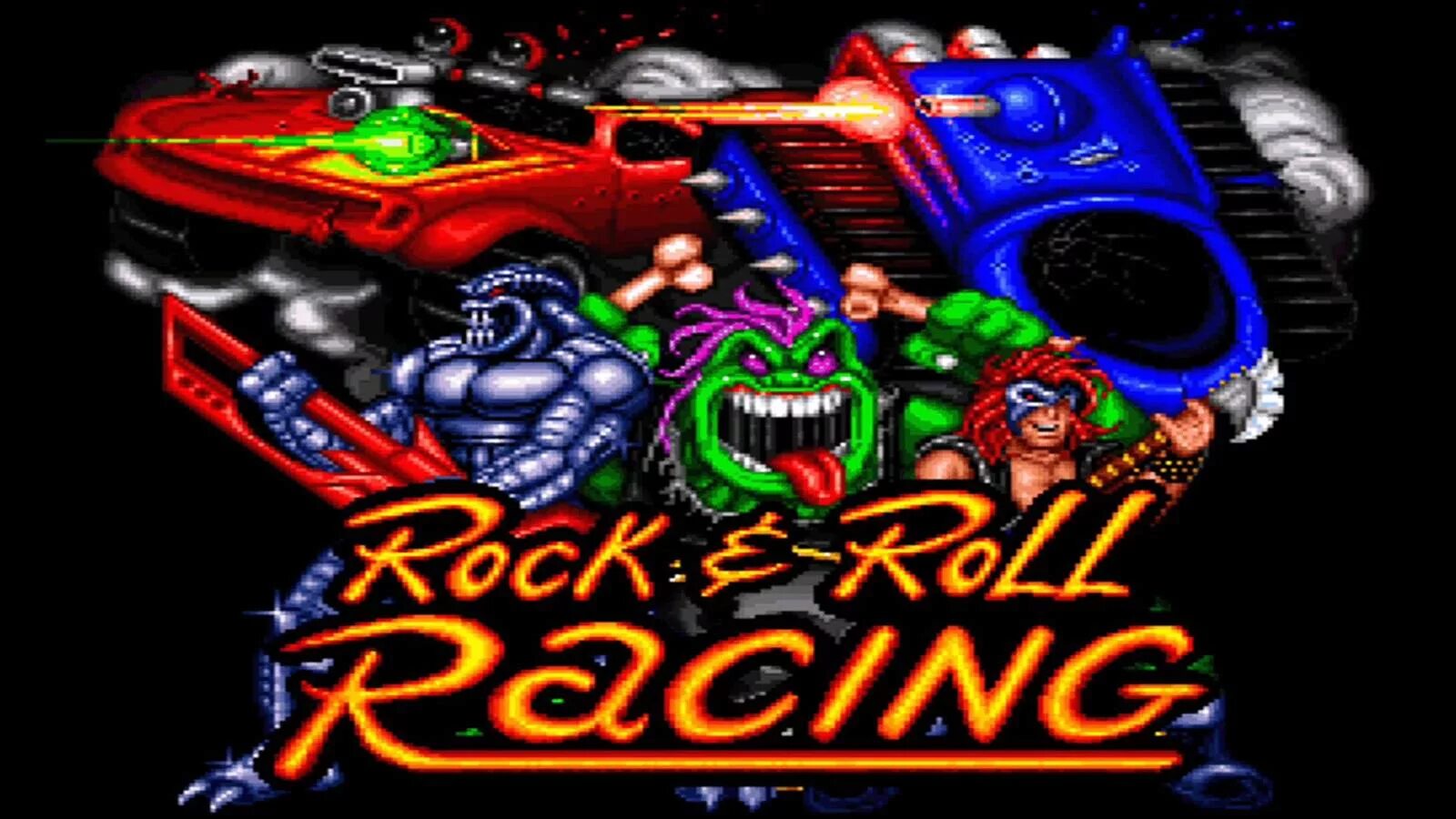 Гонки под рокенрол. Rock n Roll Racing. Sega Mega Drive 2 Rock n Roll Racing. Rock n Roll Racing Sega Mega Drive. Rock n Roll Racing 2 Sega.