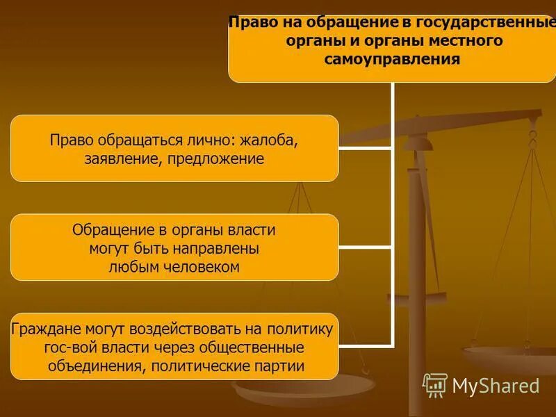 Право на власть. Обращение в органы власти. Право на обращение в органы власти. Обращение в государственные органы.