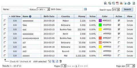 Datagrid