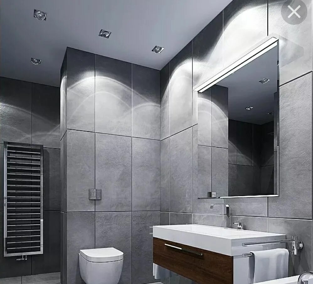 Must See Luxury Bathrooms #Spabathroom Gray and white bathroom, Monochrome bathr