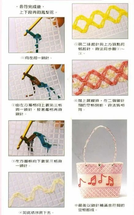 Пример плетения сумки на канве схемы Pin by Dibbie on plastic canvas purses Plastic canvas patterns, Plastic canvas,