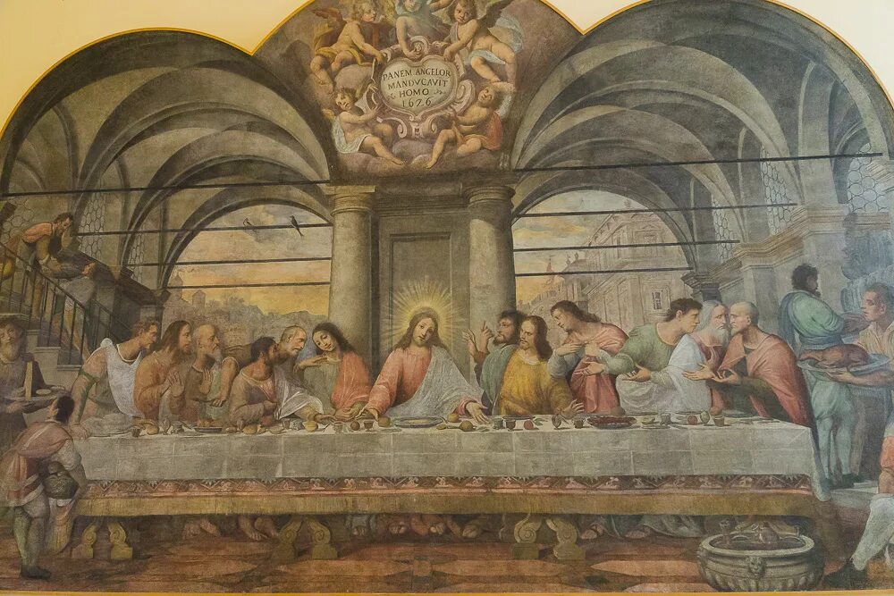 Фреска да винчи в милане. Фреска да винчи в милане. Санта-мария-делле-грацие трапезная. Монастырь санта мария делле грацие тайная вечеря. Фреска да винчи в милане.