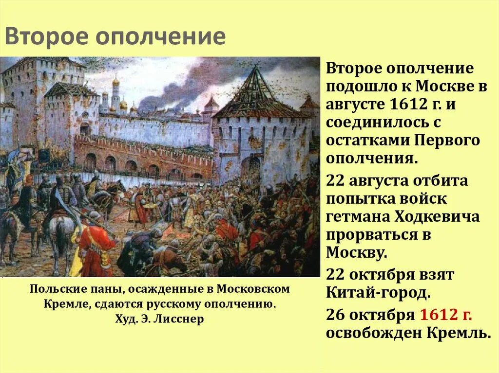 Второе ополчение почему удачное. Второе народное ополчение 1612. 1 ополчение смута в россии. 2 ополчение смута. в августе 1612 года ополчение подошло к москве..