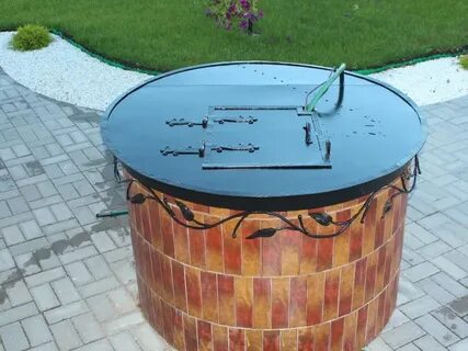 Крышка для колодца своими руками
