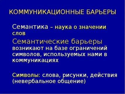 Семантическое значение контекста