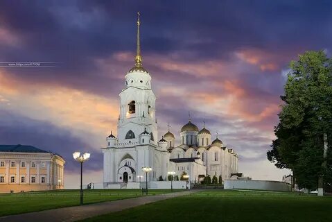 Красивые места города владимира