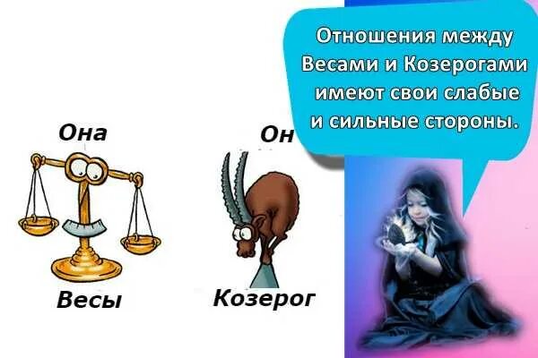 Отношения между козерогами