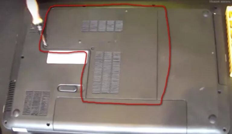 Инструкция по разборке ноутбука HP Pavilion dv6 - 6b55er