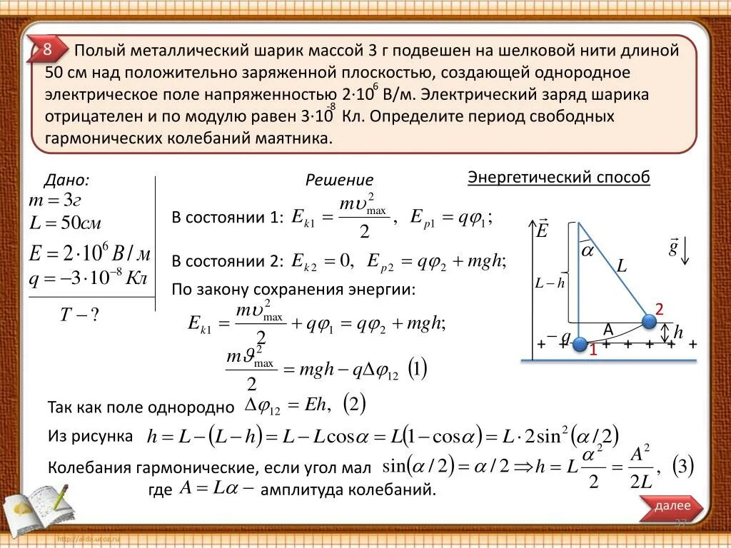 На шелковой нити в воздухе висит. Металлический шарик массой 2. Полый металлический шарик массой 3 г подвешен на шелковой нити. Шарик массой 10 г и зарядом. Маленький шарик массой 10.