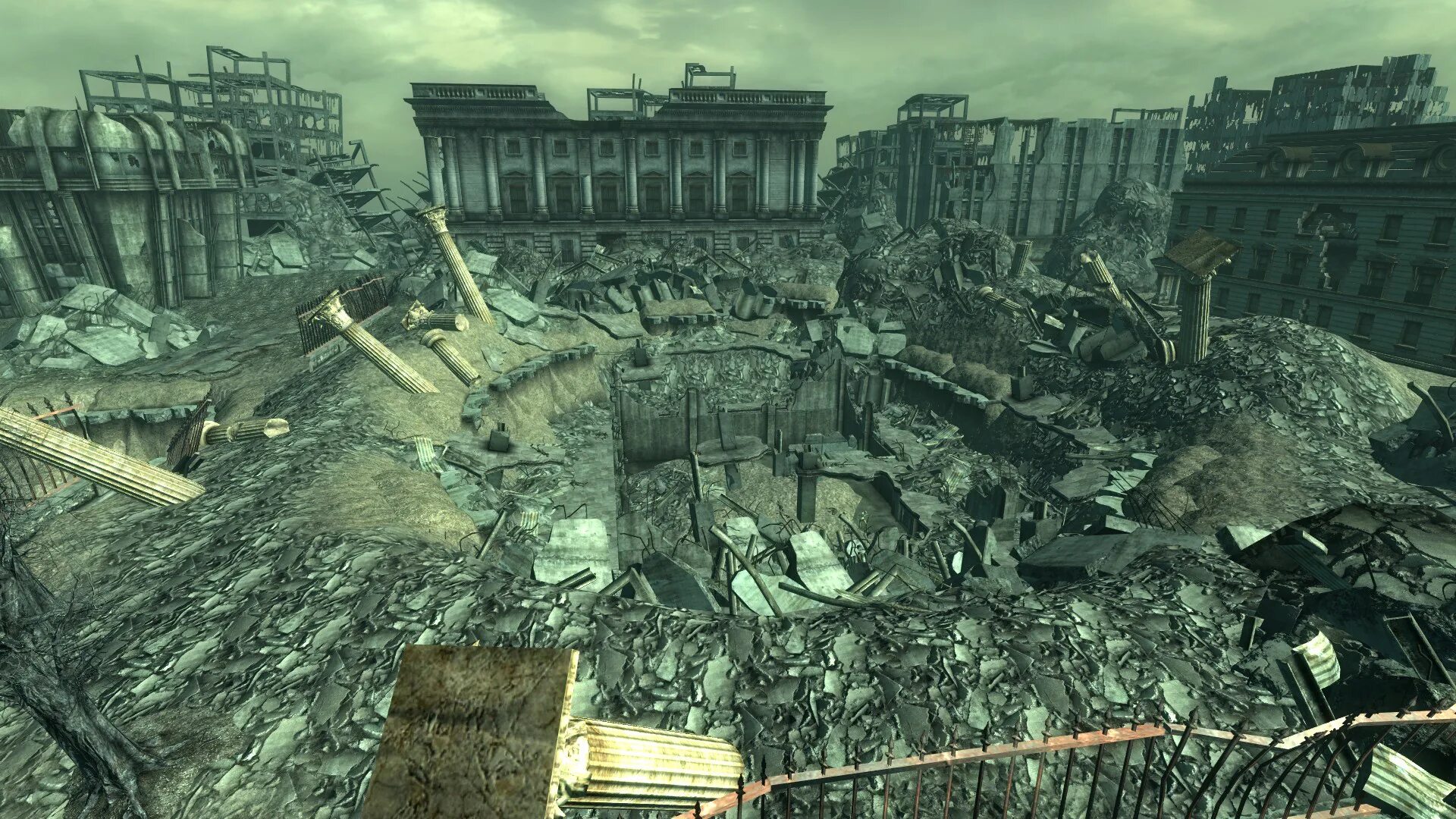 Fallout 3 разведданные. Фоллаут 3 белый дом. фоллаут 3 вашингтон. fallout вашингтон белый дом. fallout 3 оружейные склады александрии.