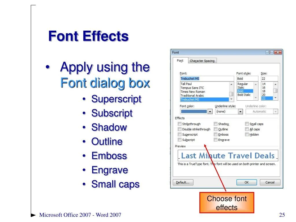 Apply effects. Эффект шрифта в Ворде 2007. Word POWERPOINT. 25 Шрифт. Microsoft Effects.